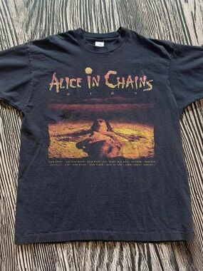 Alice In Chains Band graphic Gildan Tee Tour Fan
